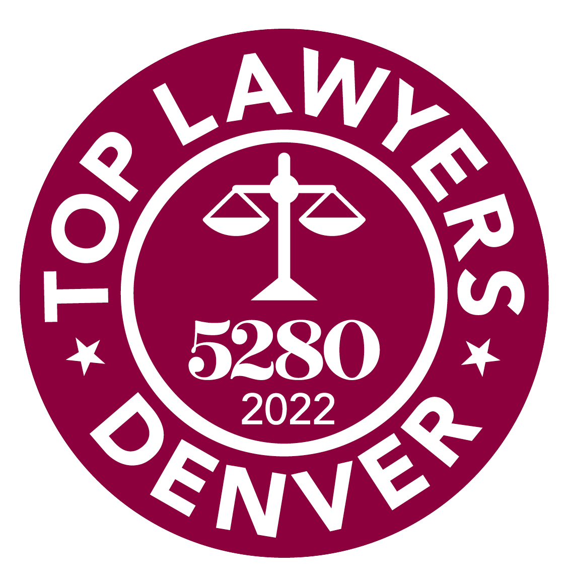 Top Lawyers Denver 5280 2022 Award - Legal Help In Colorado
