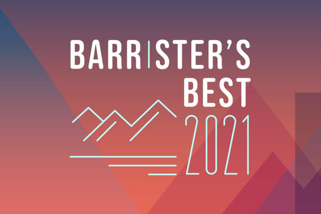 2021 Barristers Best