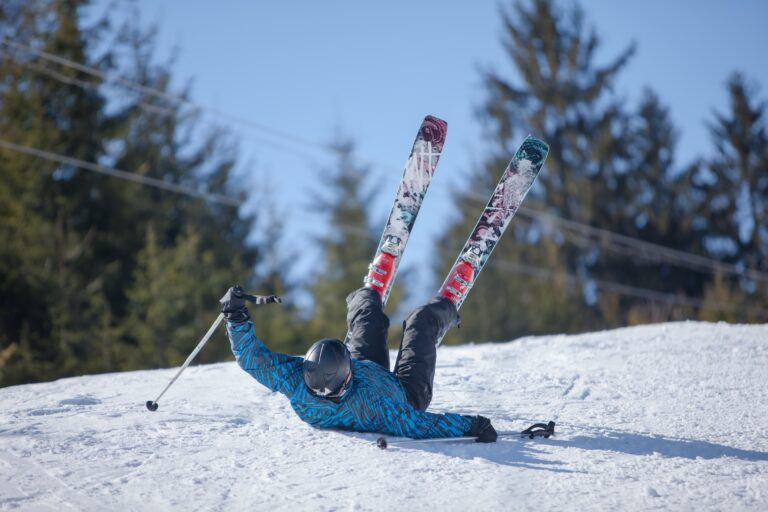 skiing accident