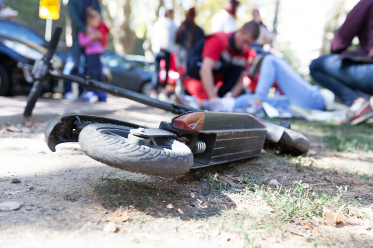 scooter accident